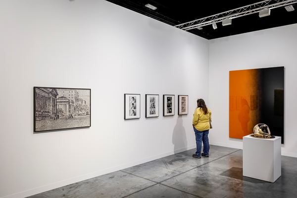 Moyra Davey and Anne Imhof, Galerie Buchholz, Art Basel Miami Beach (5–8 December 2019). Courtesy Ocula. Photo: Charles Roussel.